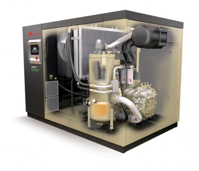 Compresores de aire de tornillo sin aceite RS90KW-160KW de la serie R de próxima generación de Ingersoll Rand